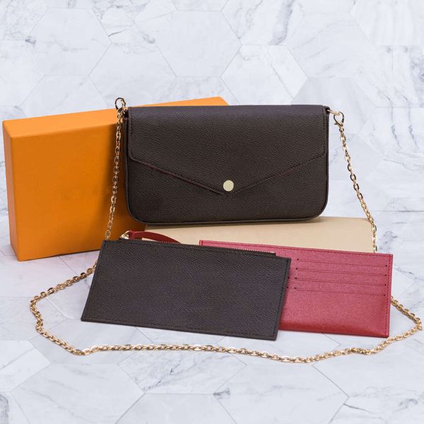 women shoulder bag msenger chain strap cro body 3pc set ladi flap pure clutch tot with box and dutbag
women shoulder bag msenger chain strap cro body 3pc set ladi flap pure clutch tot with box and dutbag