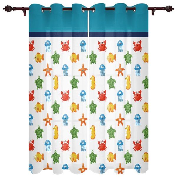 polyester translucent curtains summer marine life pattern luxury for living room kitchen bedroom windows curtain & drapes
polyester translucent curtains summer marine life pattern luxury for living room kitchen bedroom windows curtain & drapes