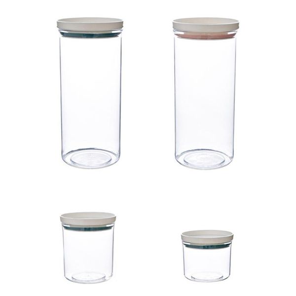 storage bottles & jars 4pcs plastic cover glass multifunction containers food sundries (white)
storage bottles & jars 4pcs plastic cover glass multifunction containers food sundries (white)
