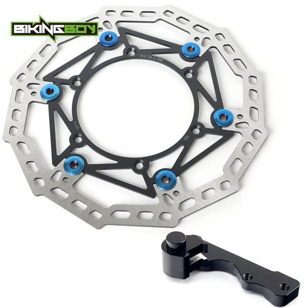 motorcycle brakes bikingboy 270mm front brake disc rotor disk bracket adaptor drz 400 s 00-09 01 02 03 de-z e 00-08 rm 125 96-09 250 96-12
motorcycle brakes bikingboy 270mm front brake disc rotor disk bracket adaptor drz 400 s 00-09 01 02 03 de-z e 00-08 rm 125 96-09 250 96-12