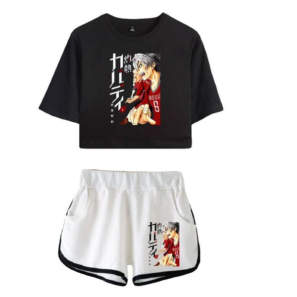 anime tms entertainment burning kabaddi tatsuya two piece set women summer umbilical shirt fashion casual women's t-shirt, White
anime tms entertainment burning kabaddi tatsuya two piece set women summer umbilical shirt fashion casual women's t-shirt, White