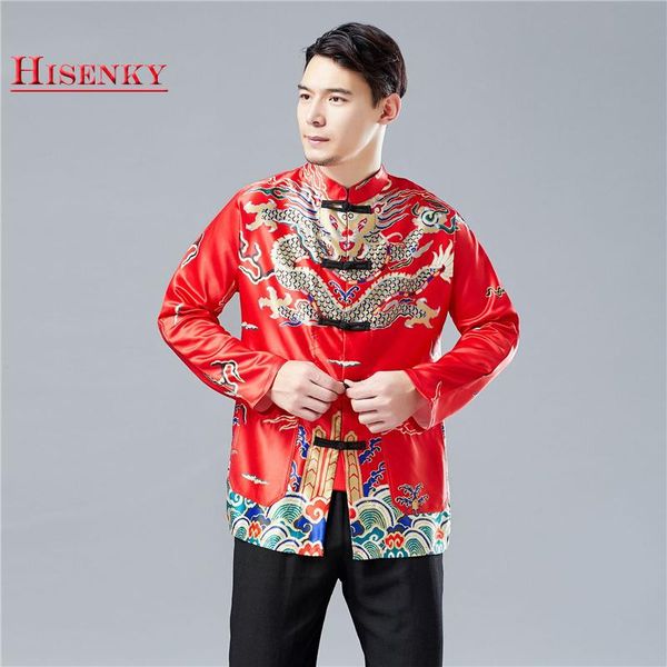 hisenky men chinese traditional clothing tang suit orient 2021 spring long sleeve dragon embroidery shirts enthnic costume men's casua, White;black
hisenky men chinese traditional clothing tang suit orient 2021 spring long sleeve dragon embroidery shirts enthnic costume men's casua, White;black