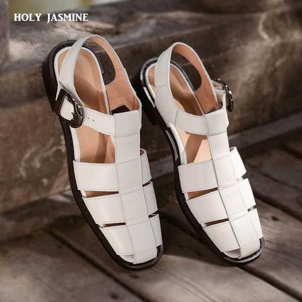 sandals for women real leather shoes summer strap hollow out beach cool ladies footwear size 34-39 woman, Black
sandals for women real leather shoes summer strap hollow out beach cool ladies footwear size 34-39 woman, Black