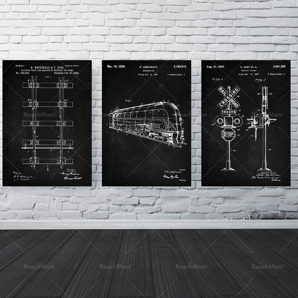 paintings railway transportation patent set of 3, train patent, locomotive art, poster, railroad signal art
paintings railway transportation patent set of 3, train patent, locomotive art, poster, railroad signal art