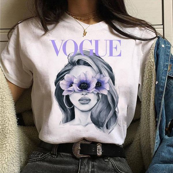 fashion vogue harajuku black white women t shirts drawing floral girl print short sleeve female tee
fashion vogue harajuku black white women t shirts drawing floral girl print short sleeve female tee