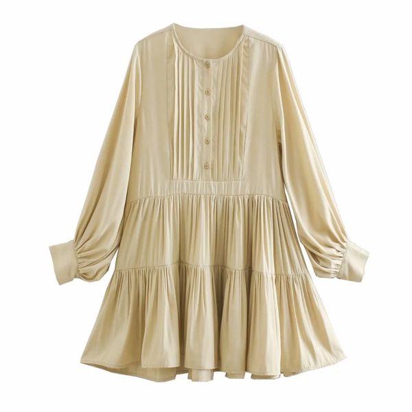 spring women pleating decoration mini dress solid female o neck long sleeve clothes casual lady loose vestido d7260 210430, Black;gray
spring women pleating decoration mini dress solid female o neck long sleeve clothes casual lady loose vestido d7260 210430, Black;gray