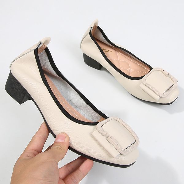 dress shoes soft pu leather grandma women metal buckle flats mary janes square toe moccasins femme thick heels loafers plus size 34-43 zf8r, Black
dress shoes soft pu leather grandma women metal buckle flats mary janes square toe moccasins femme thick heels loafers plus size 34-43 zf8r, Black