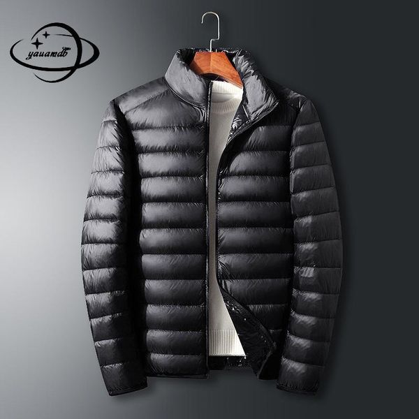 m-3xl mens down jacket winter male coats clothing zipper stand collar solid color casual man outerwear clothes c115, Black
m-3xl mens down jacket winter male coats clothing zipper stand collar solid color casual man outerwear clothes c115, Black
