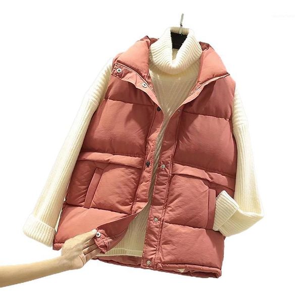 sleeveless vest winter warm plus size 2xl down cotton padded jacket female veats mandarin collar waistcoat women's vests, Black;white
sleeveless vest winter warm plus size 2xl down cotton padded jacket female veats mandarin collar waistcoat women's vests, Black;white