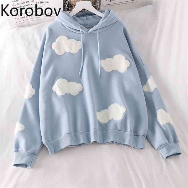 korobov winter thick women sweatshirts harajuku streetwear outwear hoodies korean o neck long sleeve female hoodie 210430, Black
korobov winter thick women sweatshirts harajuku streetwear outwear hoodies korean o neck long sleeve female hoodie 210430, Black