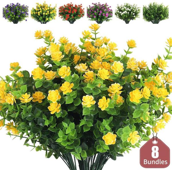 bundles uv resistant faux outdoor plastic greenery shrubs plants artificial fake flowers hanging planter kitchen home decor. decorative & wr
bundles uv resistant faux outdoor plastic greenery shrubs plants artificial fake flowers hanging planter kitchen home decor. decorative & wr