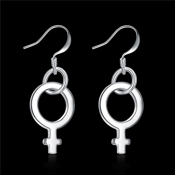 women's sterling silver plated circle cross charm earrings gsse952 fashion 925 silver plate earring jewelry gift, Golden
women's sterling silver plated circle cross charm earrings gsse952 fashion 925 silver plate earring jewelry gift, Golden