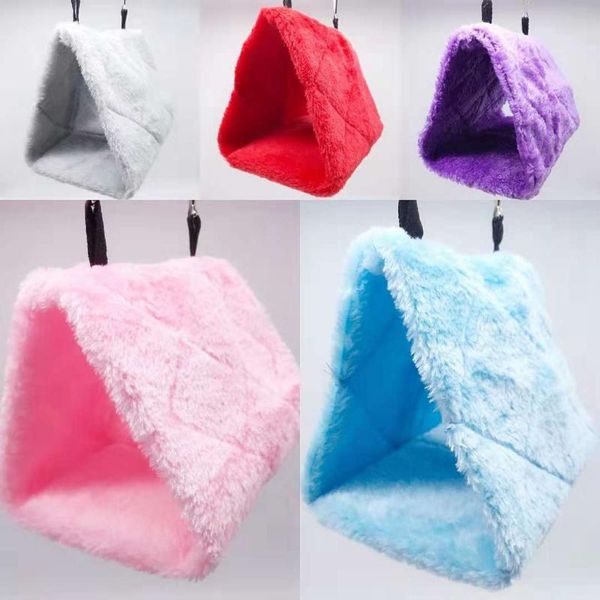 bird cages parrot hanging hammock triangle thickened winter warm cage soft plush nest bed 17x11x13cm
bird cages parrot hanging hammock triangle thickened winter warm cage soft plush nest bed 17x11x13cm