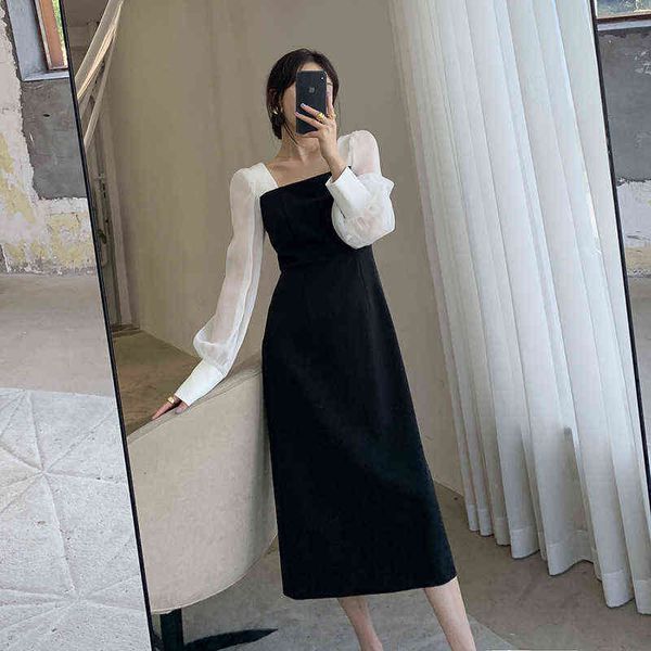 casual dresses hepburn black dr's 2022 spring square neck french temperament long sleeve a-line skirt, Black;gray
casual dresses hepburn black dr's 2022 spring square neck french temperament long sleeve a-line skirt, Black;gray