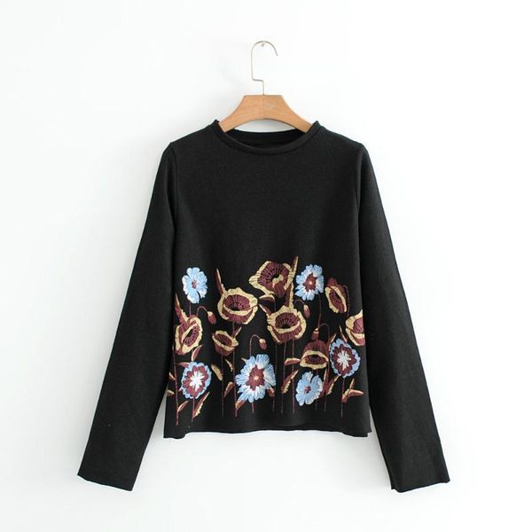 women's hoodies & sweatshirts h-13-9803 wear 2021 autumn coat printed round neck collar sweater, Black
women's hoodies & sweatshirts h-13-9803 wear 2021 autumn coat printed round neck collar sweater, Black