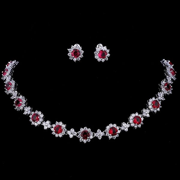 emmaya luxury cubic zircon crystal bridal necklace earrings sets for women wedding party jewelry, Black
emmaya luxury cubic zircon crystal bridal necklace earrings sets for women wedding party jewelry, Black