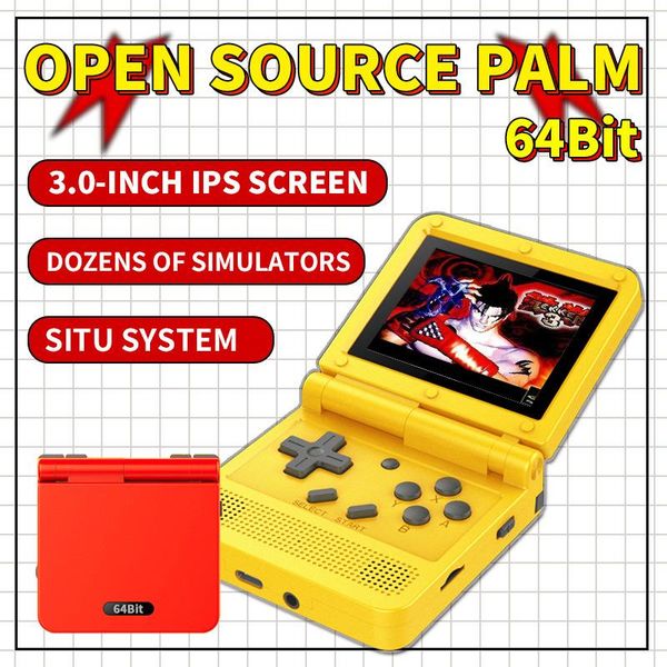 powkiddy v90 64 bit open source handheld game console ips hd 3 inch flip retro for ps1 children portable players
powkiddy v90 64 bit open source handheld game console ips hd 3 inch flip retro for ps1 children portable players
