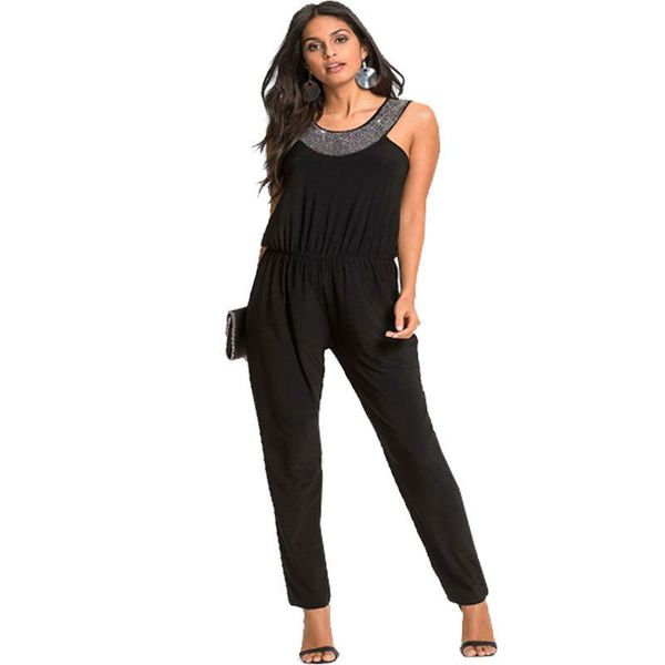 women's pants & capris 2021 fall fashion sequin loose for women round neck sleeveless jumpsuit black trousers wide leg cargo, Black;white
women's pants & capris 2021 fall fashion sequin loose for women round neck sleeveless jumpsuit black trousers wide leg cargo, Black;white