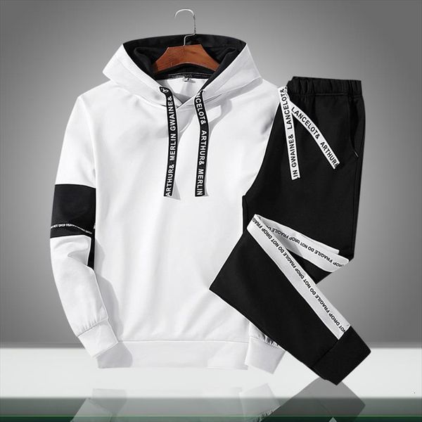 sets casual solid patchwork male men tracksuit hooded spring summer sportswear hoodies pants 2pcs sporting suits, Gray
sets casual solid patchwork male men tracksuit hooded spring summer sportswear hoodies pants 2pcs sporting suits, Gray