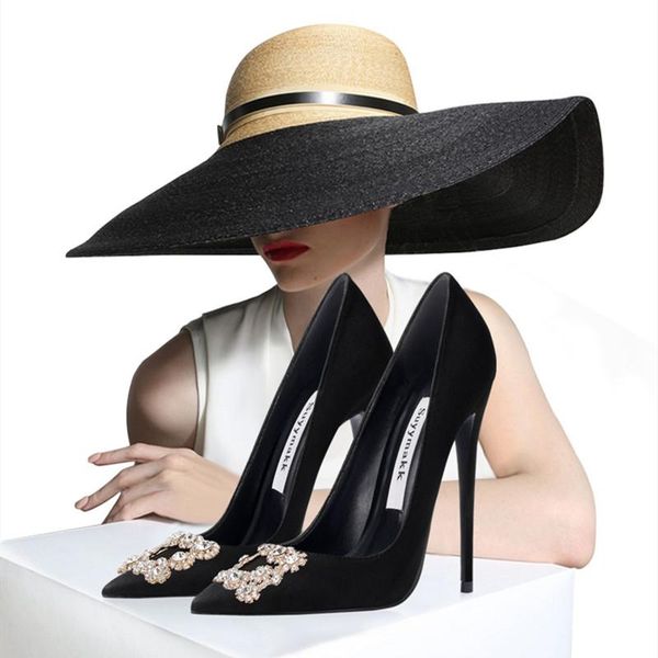 dress shoes women flock pumps with rhinestones fashion shallow high heeled black pointed toe gown heels suede autumn
dress shoes women flock pumps with rhinestones fashion shallow high heeled black pointed toe gown heels suede autumn