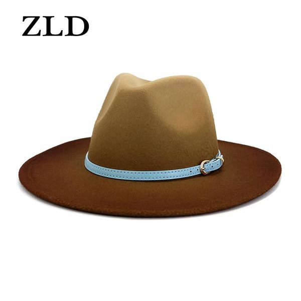 winter trend men british style big brimmed hats ladies spray paint retro jazz women casual cap fedoras hat wide brim, Blue;gray
winter trend men british style big brimmed hats ladies spray paint retro jazz women casual cap fedoras hat wide brim, Blue;gray
