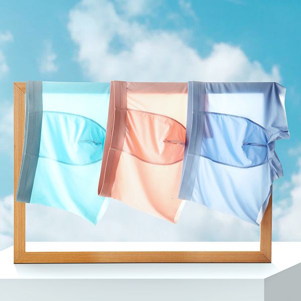 straight new style men's underwear men's ice silk seamless breathable loose large size boxer shorts boxer pants, Black;white
straight new style men's underwear men's ice silk seamless breathable loose large size boxer shorts boxer pants, Black;white