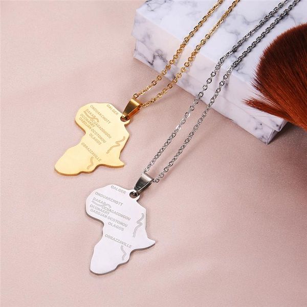 pendant necklaces hiphop map of africa maps pendants gold & chain necklace women men trendy jewelry, Silver
pendant necklaces hiphop map of africa maps pendants gold & chain necklace women men trendy jewelry, Silver