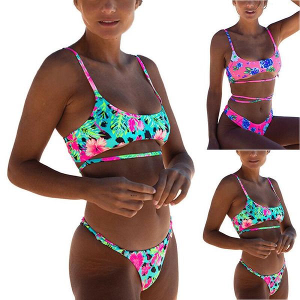 women's swimwear womens swimsuit printed bra thong bikini set summer beachwear s-l, White;black
women's swimwear womens swimsuit printed bra thong bikini set summer beachwear s-l, White;black