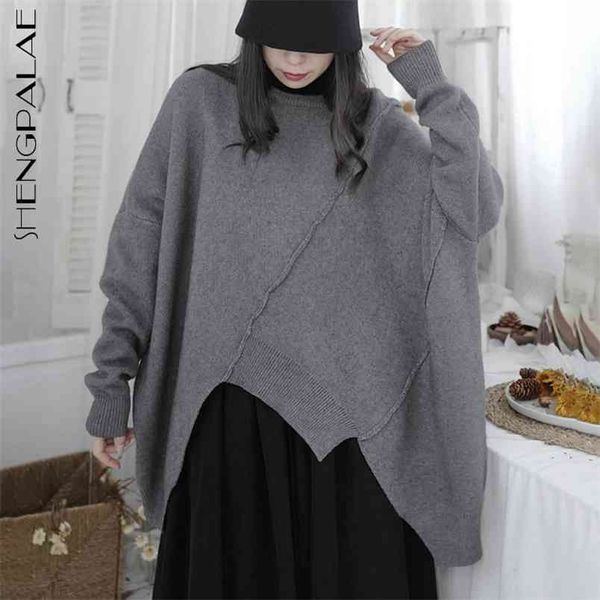 asymmetric hem sweater women's spring round neck oversize long sleeve knitted pullover female 5b386 210427, White;black
asymmetric hem sweater women's spring round neck oversize long sleeve knitted pullover female 5b386 210427, White;black