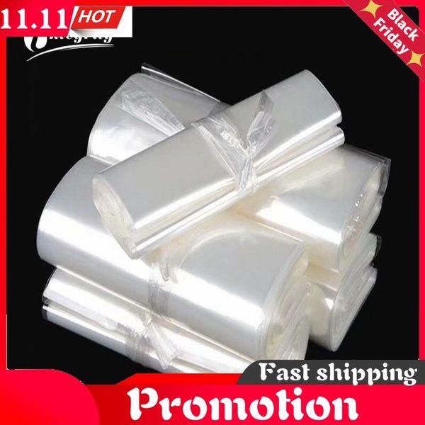 50-100pcs all size pof heat shrink wrapping bag open transparent plastic poly diy gift cosmetics packaging wrap
50-100pcs all size pof heat shrink wrapping bag open transparent plastic poly diy gift cosmetics packaging wrap