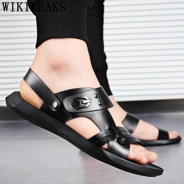mens sandals summer beach men leather designer shoes erkek sandalet chaussure homme zapatos de hombre, Black
mens sandals summer beach men leather designer shoes erkek sandalet chaussure homme zapatos de hombre, Black