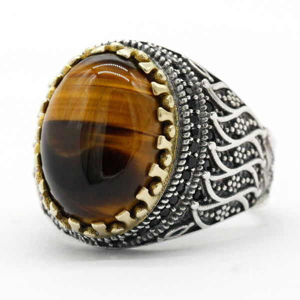 ing 925 sterling silver ring men's natural tiger eye ring ring men's high jewelry, Golden;silver
ing 925 sterling silver ring men's natural tiger eye ring ring men's high jewelry, Golden;silver