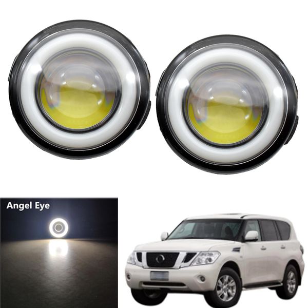 angel eye fog light assembly for nissan patrol 3/iii y62 2010-2015 car fog light with halo ring drl h11 12v
angel eye fog light assembly for nissan patrol 3/iii y62 2010-2015 car fog light with halo ring drl h11 12v