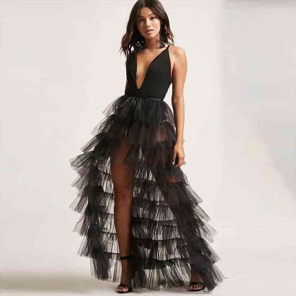black tiered tulle tutu long women skirt sheer overskirt high waist ruffled mesh maxi detachable overlay
black tiered tulle tutu long women skirt sheer overskirt high waist ruffled mesh maxi detachable overlay