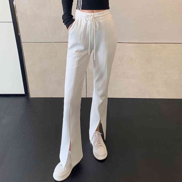 drawstring slit flared pants women's summer high-waist straight-leg slim micro streetwear women 210429, Blue
drawstring slit flared pants women's summer high-waist straight-leg slim micro streetwear women 210429, Blue