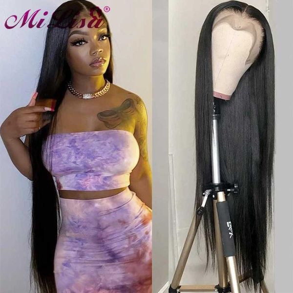 lace wigs transparent brazilian hair natural straight front human middle part preplucked frontal wig, Black;brown
lace wigs transparent brazilian hair natural straight front human middle part preplucked frontal wig, Black;brown