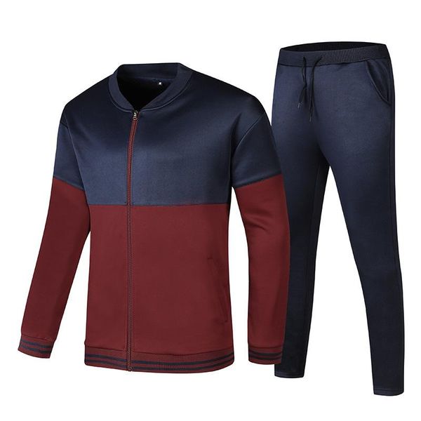men's tracksuits mens clothing 2021 casual suit european size plus sports jacket + trousers 2-piece set, Gray
men's tracksuits mens clothing 2021 casual suit european size plus sports jacket + trousers 2-piece set, Gray