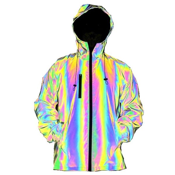reflective jackets hooded coats for men and women fashion loose outerwear plus size male jacket clothing, Black;brown
reflective jackets hooded coats for men and women fashion loose outerwear plus size male jacket clothing, Black;brown