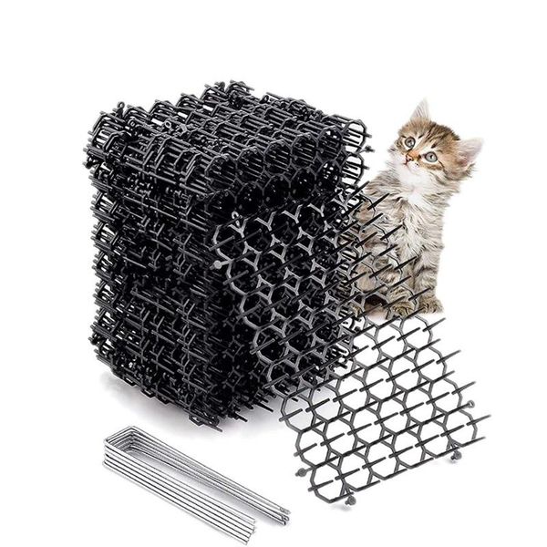 12pcs garden cat scat mats repellent mat anti-cat net prickle strips plastic spike thorn safe keep dog away digging pets supply carriers,cra
12pcs garden cat scat mats repellent mat anti-cat net prickle strips plastic spike thorn safe keep dog away digging pets supply carriers,cra