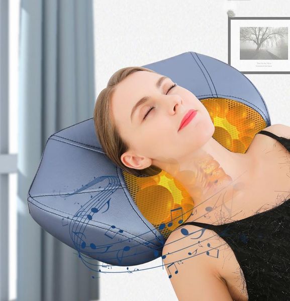 neck massager massage pillow cervical traction physiotherapy healthcare relaxation machine with bluetooth speaker electric massagers
neck massager massage pillow cervical traction physiotherapy healthcare relaxation machine with bluetooth speaker electric massagers
