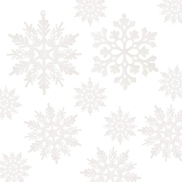 party decoration 12pcs 10cm diy artificial glitter snowflake hanging ornaments xmas tree utility
party decoration 12pcs 10cm diy artificial glitter snowflake hanging ornaments xmas tree utility