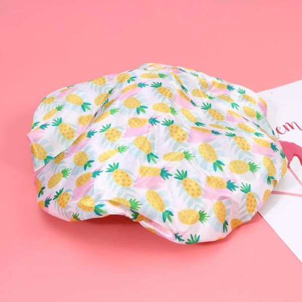 2pcs yellow pineapple printing shower cap woman bathing waterproof hair protective hat bath caps for daily use
2pcs yellow pineapple printing shower cap woman bathing waterproof hair protective hat bath caps for daily use