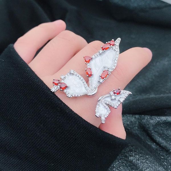 fritillary ring for princess finger accessories fashion 925 silver girl jewelry charm crystal butterfly rings cluster, Golden;silver
fritillary ring for princess finger accessories fashion 925 silver girl jewelry charm crystal butterfly rings cluster, Golden;silver