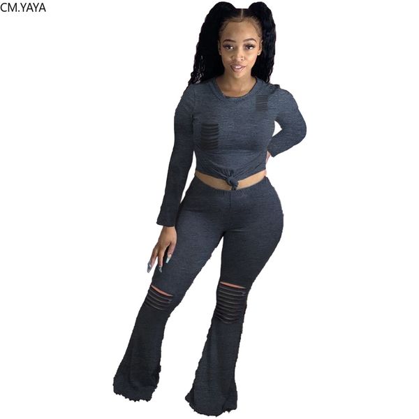 hole hollow out matching sets women two piece set outfits t-shirt and flare bell bottoms pants set sporty trasuitby air, White
hole hollow out matching sets women two piece set outfits t-shirt and flare bell bottoms pants set sporty trasuitby air, White