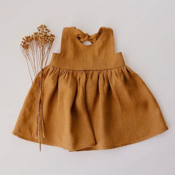 girl's dresses summer baby clothes girl loose dress bloomer organic cotton born solid color kids clothing outfit, Red;yellow
girl's dresses summer baby clothes girl loose dress bloomer organic cotton born solid color kids clothing outfit, Red;yellow