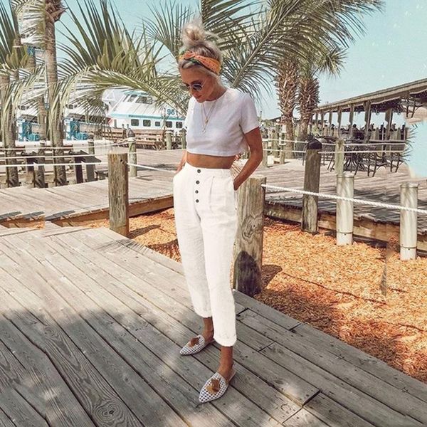 women's pants & capris autumn women casual solid button plus size 3xl slim elastic waist pencil comfy soft cropped trousers pantalon a4, Black;white
women's pants & capris autumn women casual solid button plus size 3xl slim elastic waist pencil comfy soft cropped trousers pantalon a4, Black;white