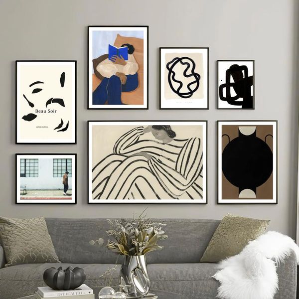 paintings minimalist abstract curve line drawing nordic poster girl reading wall art print canvas painting decor pictures for living room
paintings minimalist abstract curve line drawing nordic poster girl reading wall art print canvas painting decor pictures for living room