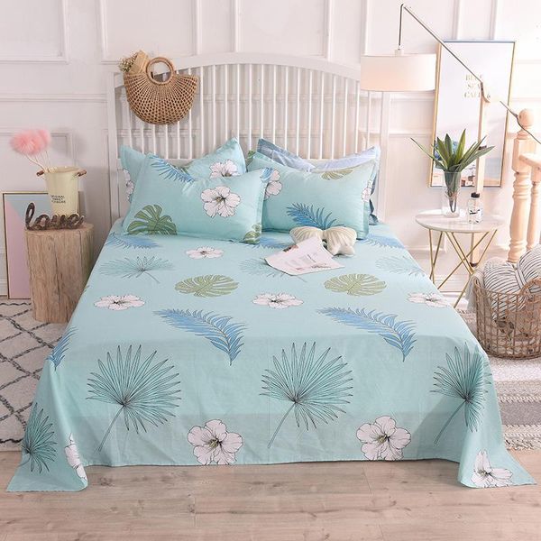 sheets & sets 100% cotton leaves print flat sheet for children adults single double bed bedsheets (no case) xf731-10
sheets & sets 100% cotton leaves print flat sheet for children adults single double bed bedsheets (no case) xf731-10