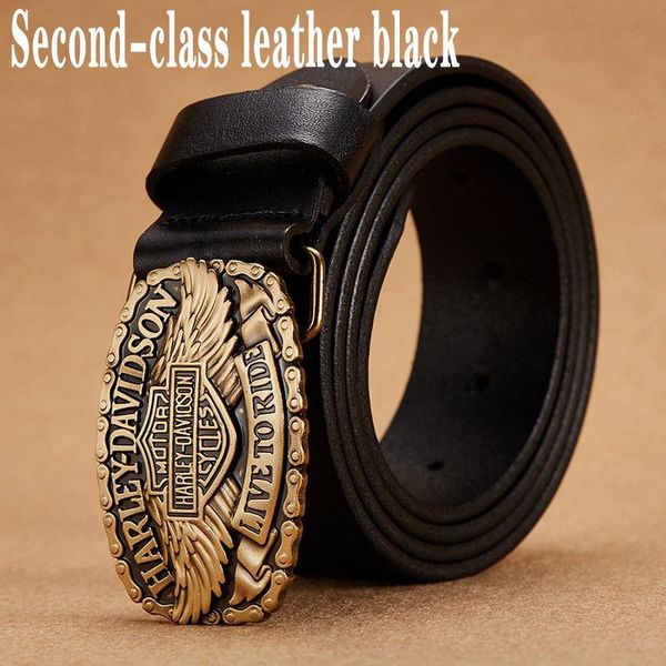 belts motorcycle men's women's high-end copper buckle high-quality real leather european couple, Black;brown
belts motorcycle men's women's high-end copper buckle high-quality real leather european couple, Black;brown