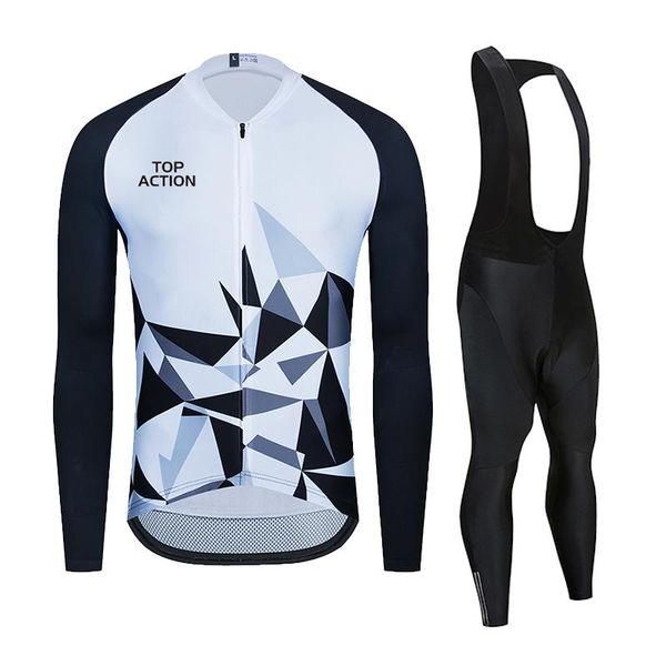racing sets cycling clothing long sleeve jersey autumn suits bicycle bib pants roopa ciclismo road bike men's tights triathlon, Black;blue
racing sets cycling clothing long sleeve jersey autumn suits bicycle bib pants roopa ciclismo road bike men's tights triathlon, Black;blue